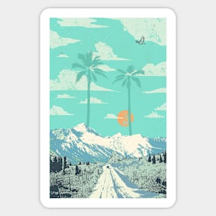 TROPICAL WINTER Sticker